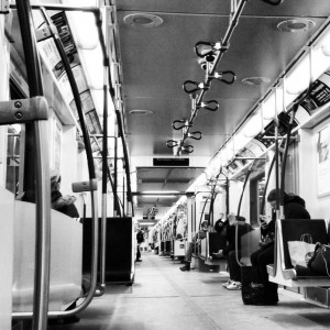 Riding the Toronto Rocket.
