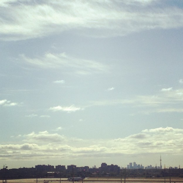 Downtown Toronto in the Distance